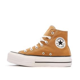 Converse A11537C Chuck Taylor All Star Puff Lift HI Kahve Kadın Sneaker