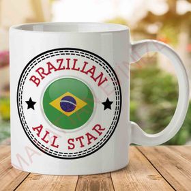 Converse Brazilian All Star Baskılı Kupa