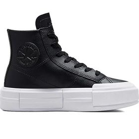 Converse Chuck Taylor All Star Cruise Leather Siyah Kadın Platform Deri Günlük Ayakkabı