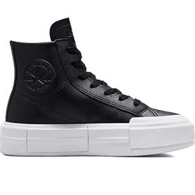 Converse Chuck Taylor All Star Cruise Leather Siyah Kadın Platform Deri Günlük Ayakkabı