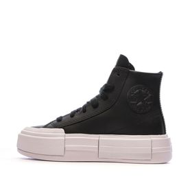 Converse Chuck Taylor All Star Cruise Leather Siyah Kadın Platform Deri Günlük Ayakkabı
