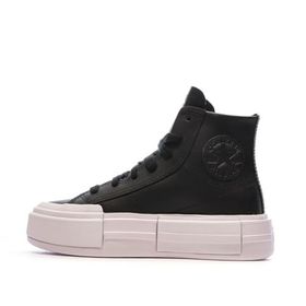 Converse Chuck Taylor All Star Cruise Leather Siyah Kadın Platform Deri Günlük Ayakkabı