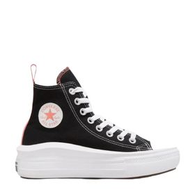 Converse Chuck Taylor All Star Move Canvas Platform 271716C Unisex Siyah Günlük Sneaker Ayakkabı