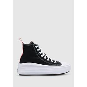 Converse Chuck Taylor All Star Move Canvas Platform 271716C Unisex Siyah Günlük Sneaker Ayakkabı