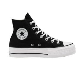 Converse Chuck Taylor All Star Platform Canvas 560845C Unisex Siyah/Beyaz Günlük Sneaker Ayakkabı