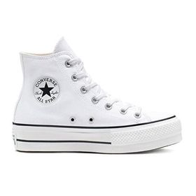 Converse Chuck Taylor All Star Platform Canvas Beyaz Kadın Günlük Ayakkabı