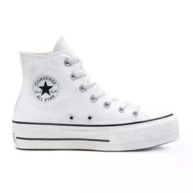Converse Chuck Taylor All Star Platform Canvas Beyaz Kadın Günlük Ayakkabı