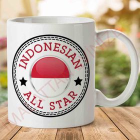 Converse Indonesian All Star Baskılı Kupa
