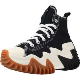 Converse Run Star Motion Canvas Platform Siyah Kadın Platformlu Günlük Ayakkabı