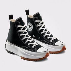 Converse Siyah Run Star Hike Recycled Polyester Platform Kadın Günlük Ayakkabı