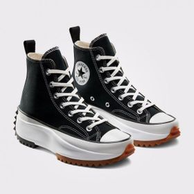 Converse Siyah Run Star Hike Recycled Polyester Platform Kadın Günlük Ayakkabı