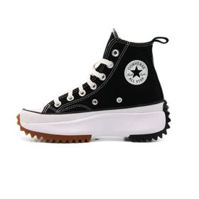 Converse Siyah Run Star Hike Recycled Polyester Platform Kadın Günlük Ayakkabı