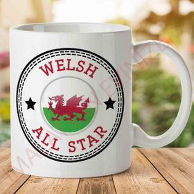 Converse Welsh All Star Baskılı Kupa