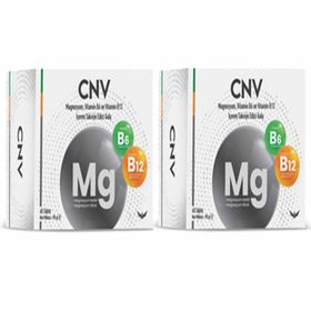 Convita Magnezyum Vitamin B6 B12 2x60 Tablet