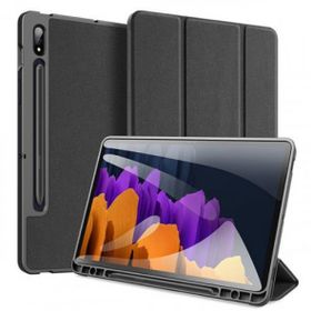Coofbe Standlı Kalem Yerli Samsung Galaxy Tab S8 Plus X800-X806 Katlanabilir Uyku Modlu Tablet Kılıf