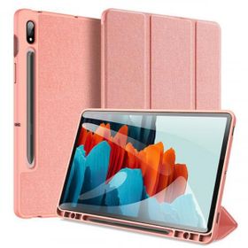 Coofbe Standlı Kalem Yerli Samsung Galaxy Tab S8 Plus X800-X806 Katlanabilir Uyku Modlu Tablet Kılıf