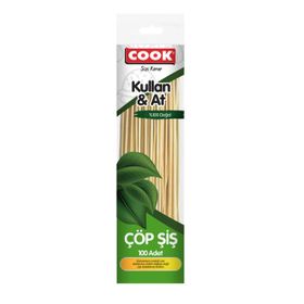 Cook 100'lü Çöp Şiş
