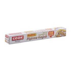Cook 16'lı Kesilmış Yağlı Pişirme Kağıdı