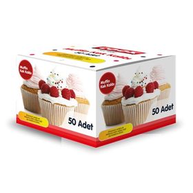 Cook 50 Adet Muffin Kek Kalıbı