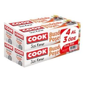 Cook 80 Adet Orta Boy Buzdolabı Poşeti