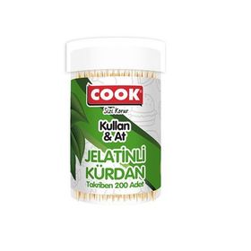 Cook Jelatinli 200'lu Kürdan