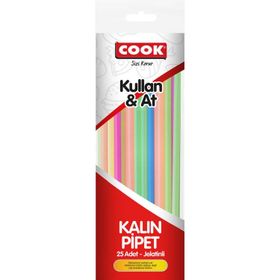 Cook Kalın Jelatinli 25 Adet Pipet