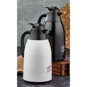 Cooker 1,3 lt Beyaz Cam Hazneli Termos