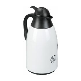 Cooker 1,3 lt Beyaz Cam Hazneli Termos