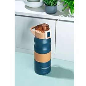 Cooker 1393-2 Lacivert Çift Katmanlı Yalıtımlı Termos