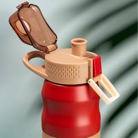 Cooker 1393-3 Kırmızı Çift Katmanlı Yalıtımlı Termos