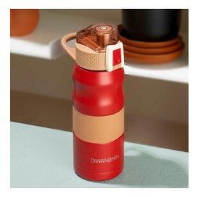 Cooker 1393-3 Kırmızı Çift Katmanlı Yalıtımlı Termos