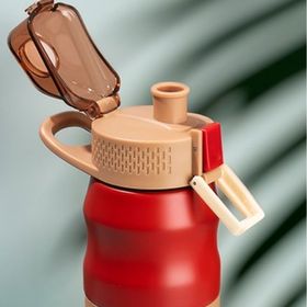 Cooker 1393-3 Paslanmaz Çelik Çift Katmanlı Yalıtımlı Mug Çay Kahve El Termosu