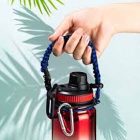 Cooker 1395-3 Kırmızı 700 ml Paslanmaz Çelik Sızdırmaz Çift Katmanlı Taşıma Askılı Çay Kahve Termosu