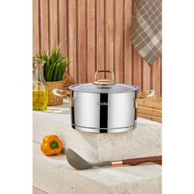 Cooker 20 cm Bomonti Paslanmaz Çelik Derin Tencere