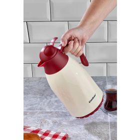 Cooker 2075 Retro Cam 1.3 lt Bordo Termos