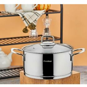 Cooker 22 cm Bomonti Çelik Derin Tencere