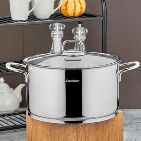 Cooker 26 cm Bomonti Paslanmaz Çelik Tencere