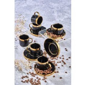 Cooker 2829 Siyah Fincan Takımı
