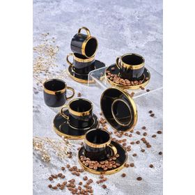 Cooker 2829 Siyah Fincan Takımı