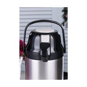Cooker 3.5 lt CKR-2008 Siyah İnox Pompalı Çelik Termos
