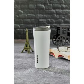 Cooker 400 ml 304 Paslanmaz Çelik Çift Kat Beyaz Termos