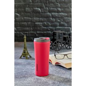 Cooker 400 ml 304 Paslanmaz Çelik Çift Kat Kırmızı Termos