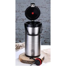 Cooker CKR-2009 4.5 lt Pompalı Çelik Siyah Termos