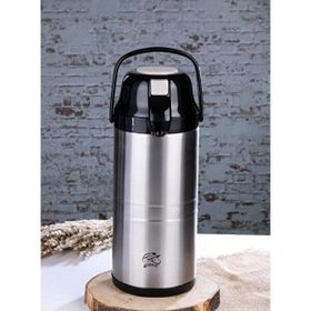 Cooker CKR-2009 4.5 lt Pompalı Çelik Siyah Termos