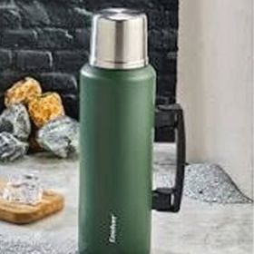 Cooker CKR-2085 Yeşil 1.5 lt Kulplu Çelik Termos