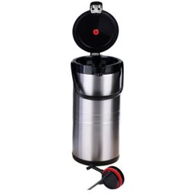 Cooker CKR2009 4.5 lt Çift Katmanlı Siyah Çelik Termos