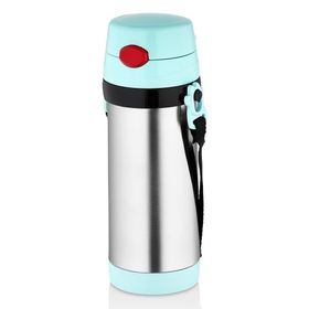 Cooker CKR2029 Yeşil 500 ml Askı Aparatlı Kapaklı Çelik Matara