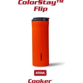 Cooker CKR2041 Turuncu 400 ml Çelik Termos Bardak