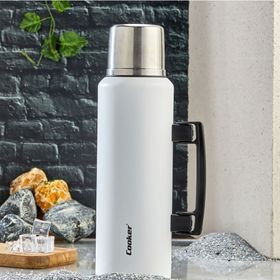Cooker CKR2085 1.5 lt Beyaz Kulplu Çelik Termos