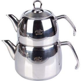 Cooker CKR2617 Lara 2.5 lt Çelik Büyük Boy Çaydanlık Takımı